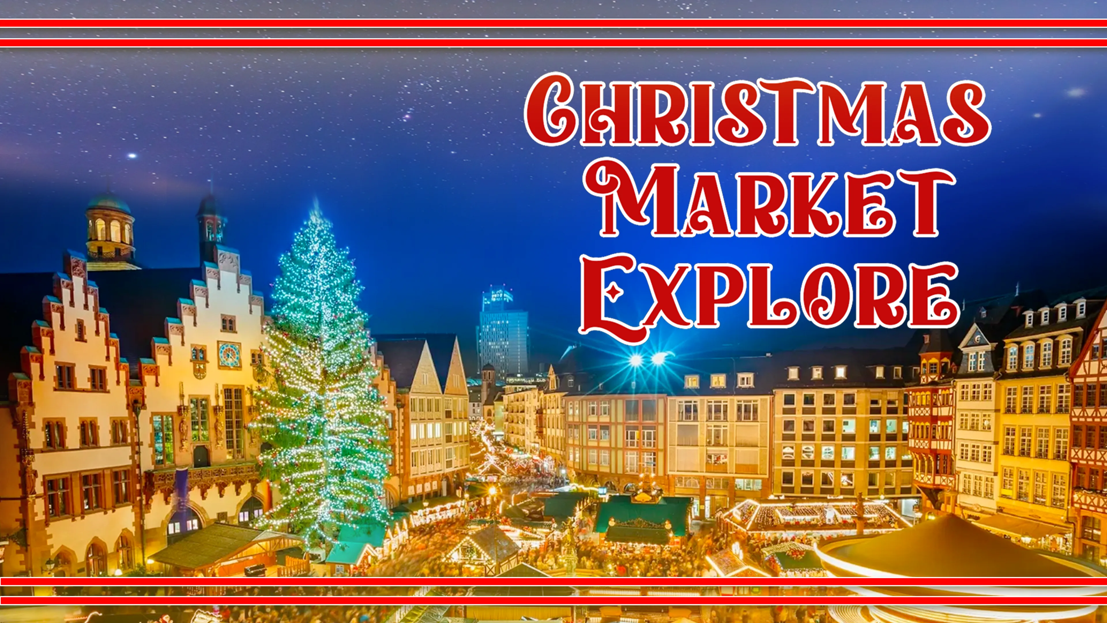Christmas Market Explore poster